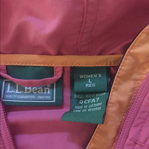 NWOT LL Bean Pullover Hooded Windbreaker - Picture 4 of 4